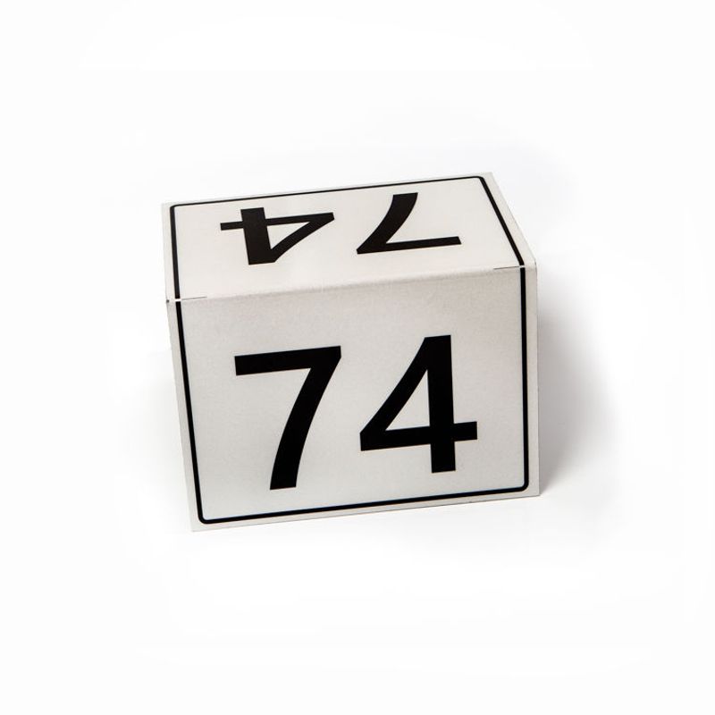 Bryggeskilt med knekk 11x15 cm (x2)