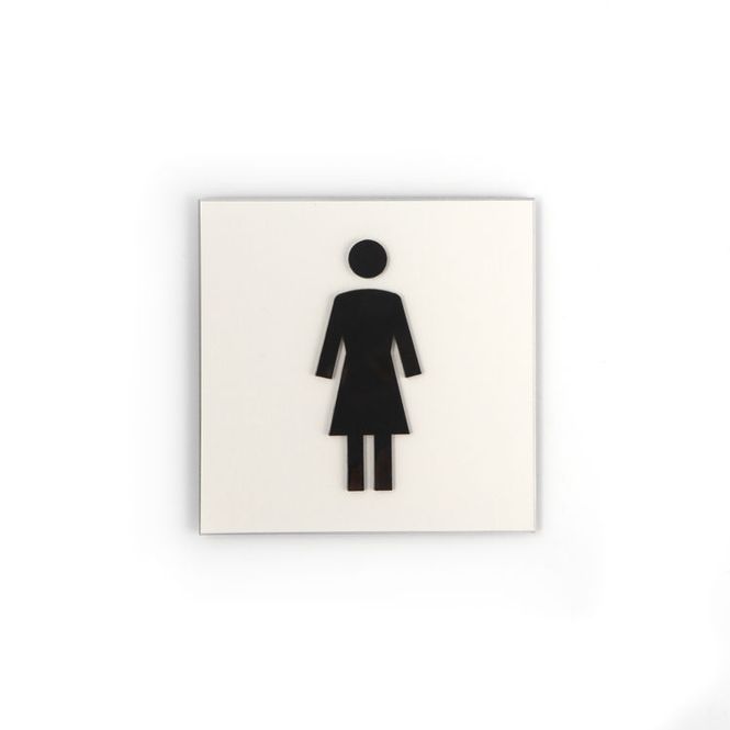 Hovedbilde Toalettskilt dame
